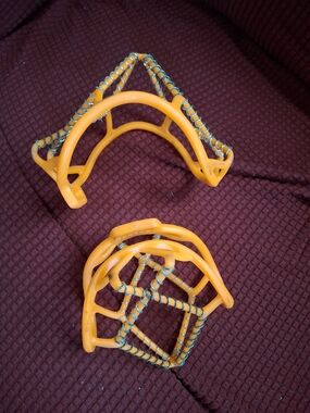 Women’s Orange Braided Traction Accessory For Shoes